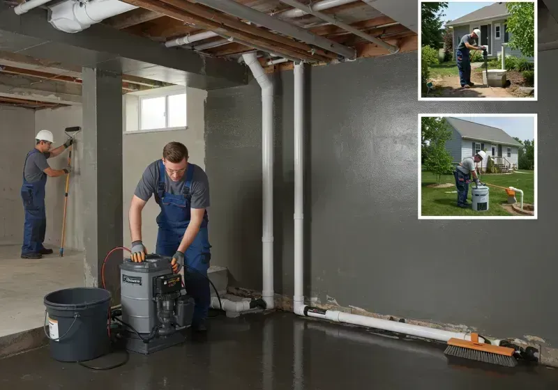 Basement Waterproofing and Flood Prevention process in Santa Anna, TX